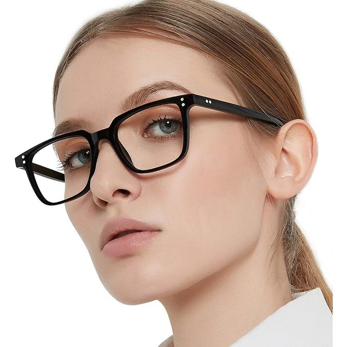 Anti Blue Light Glasses Black Frame Simple Fashion Eyewear - Image 7