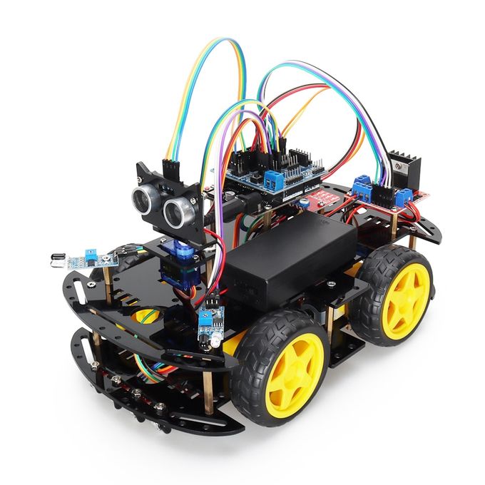 Generic 4WD Smart Robot Car Starter Kit For Arduino Programming