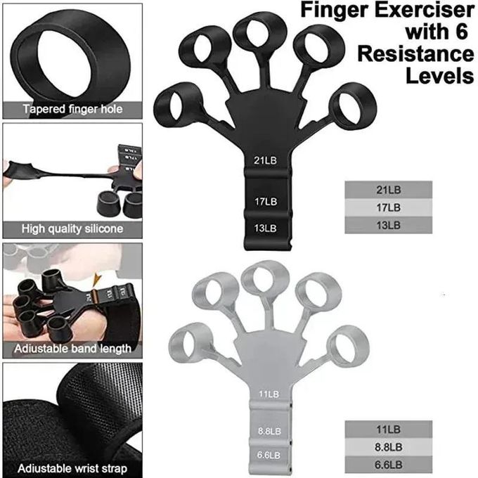 Generic Silicone Finger Trainer, Adjustable Wrist Stretcher，finger ...