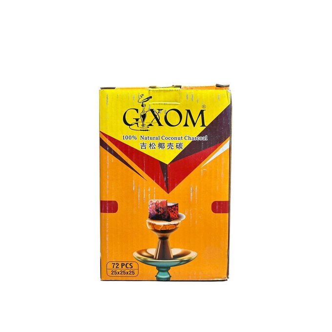gixom tobacco Generic Gixom 100% Natural Coconut Charcoal 72pcs