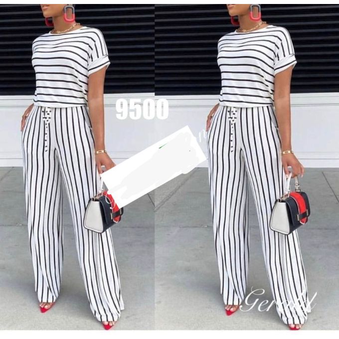 Fashion Female Trouser And Top(up 