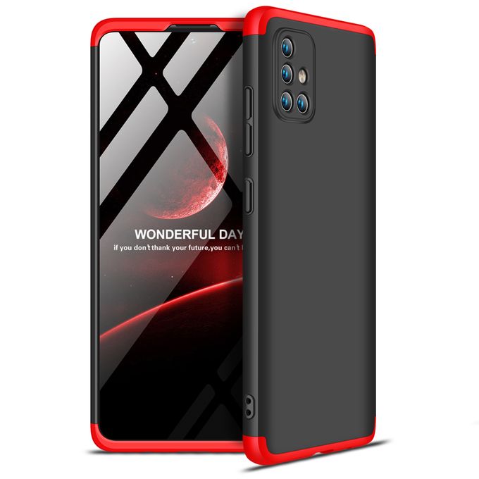Generic Samsung Galaxy A71 3 In 1 Hard Pc Case Black With Red Jumia Nigeria