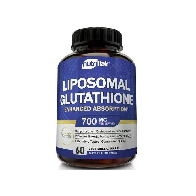 NutriFlair Liposomal Glutathione Supplement Antioxidant