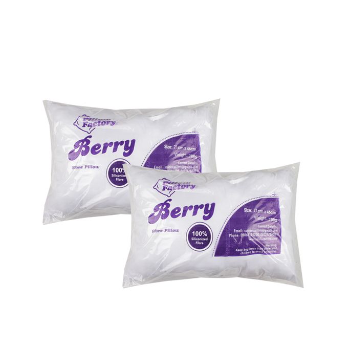 Generic Berry Fibre Pillow Bed Pillow Set Of 2 Jumia Nigeria