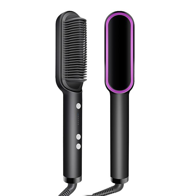 Ubeator 2in1 HotAir Hair Styling Comb Straightener Hair Brush641