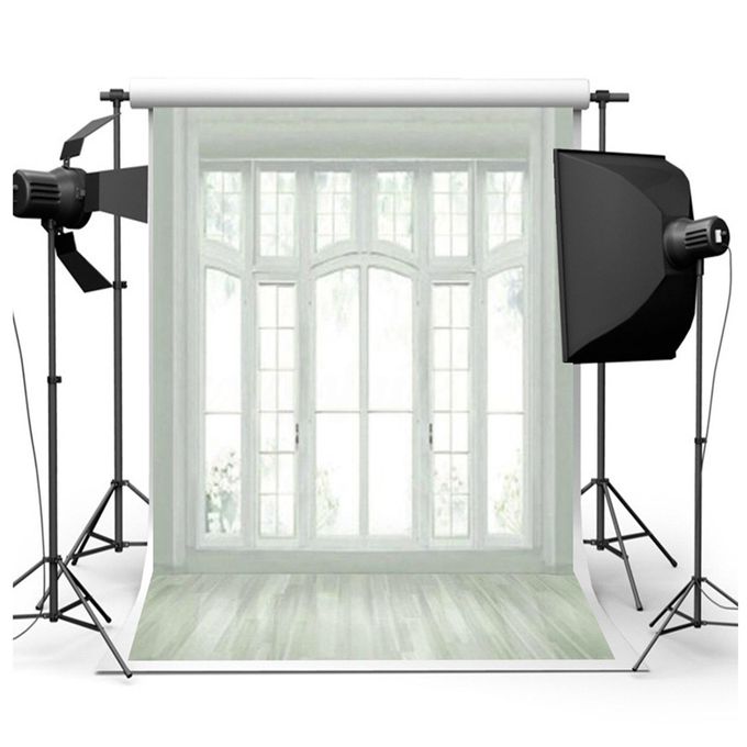 Generic 3x5FT European Window Floor White Art Photography Backdrop