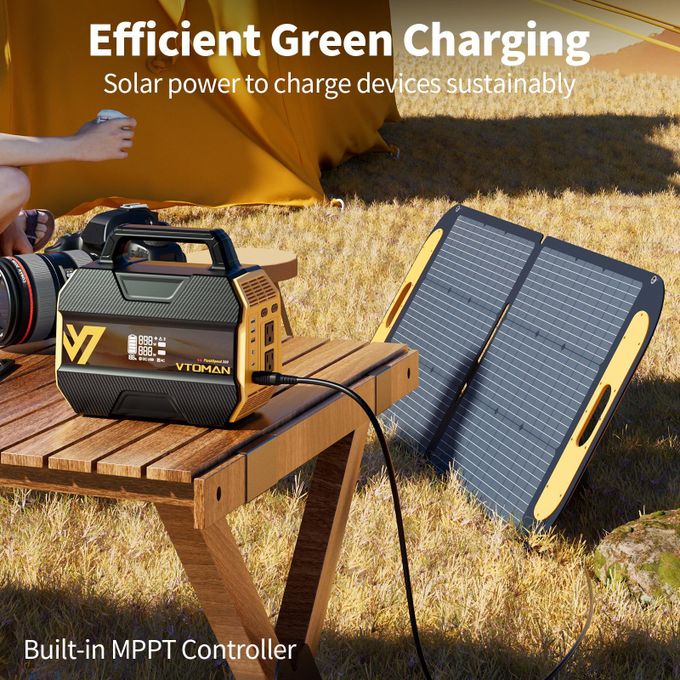 VTOMAN FlashSpeed 300 Portable Power Station Solar