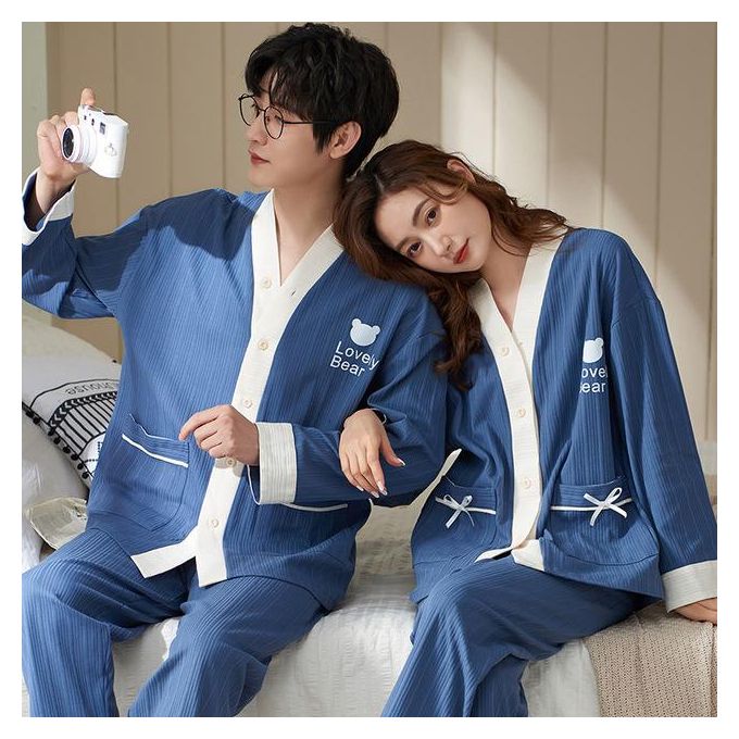 Amazon.co.jp: Pair Pajamas, Fleece Lined, Fluffy Family Room