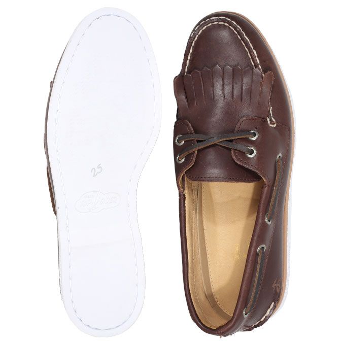 Brooks Brothers Men's Leather Boat Shoes