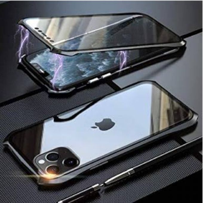 Generic Apple Iphone 11/Pro/Max Magentic Metallic Glass ...