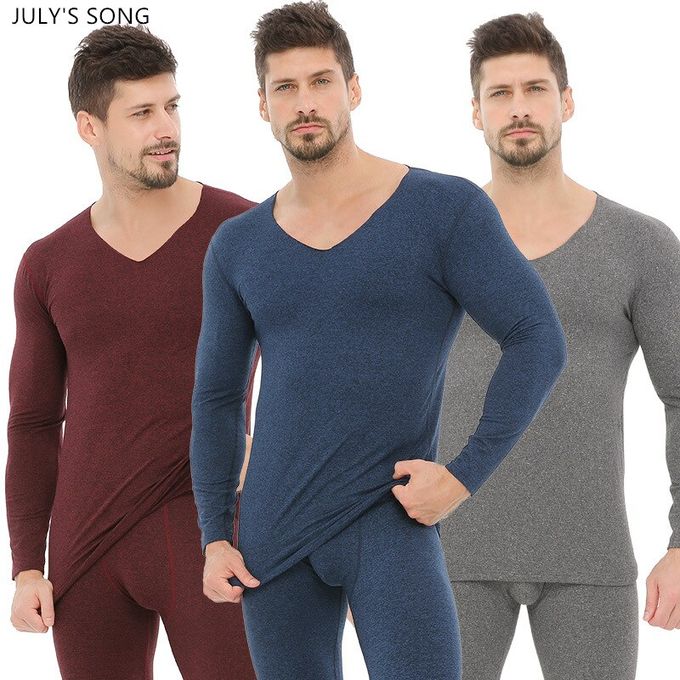 Fashion Men's Thermal Underwear Suit Men's Long Sleeve Underwear