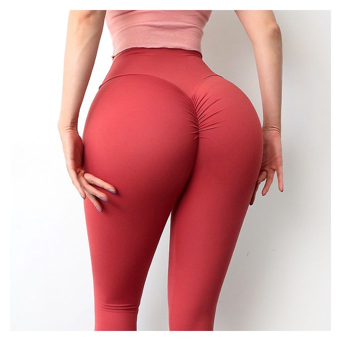 New Yoga Pants Women Leggings For Fitness Nylon High Waist Long Pants Women  Hip Push UP