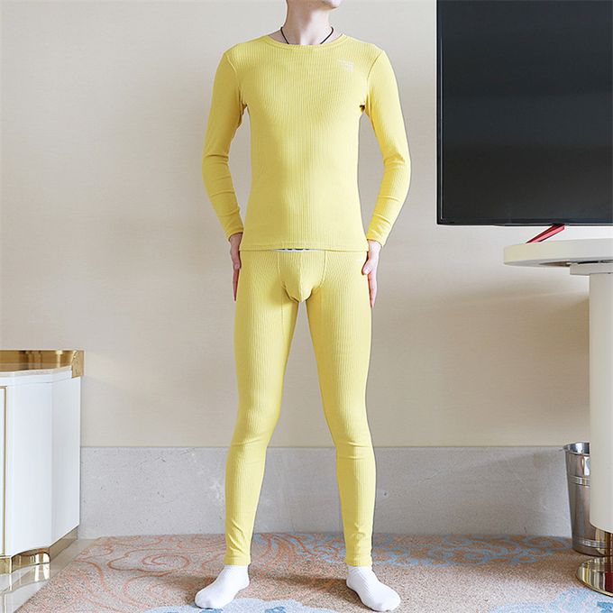 2022 Winter Thermal Underwear for Men Clothing Tops and Pants Sets