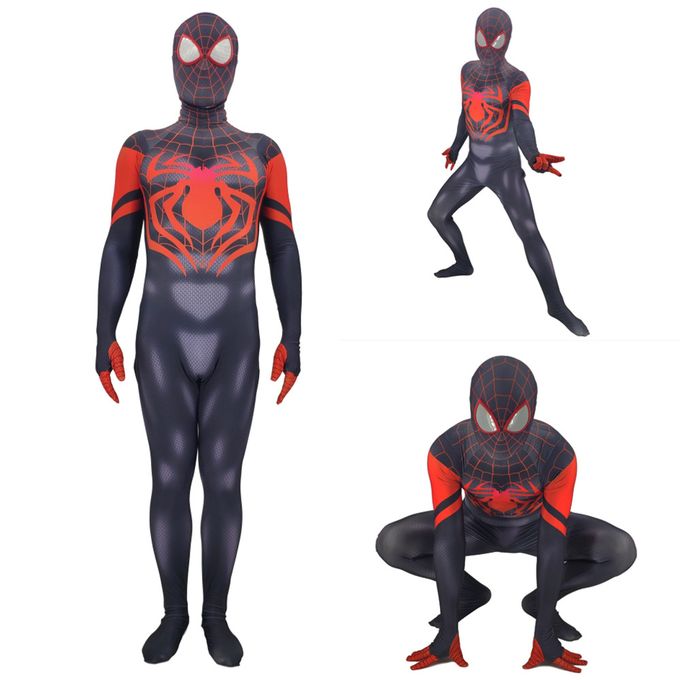 Spider Man Spider-man Spider Boy Costume Kids Adult Superhero Cosplay ...