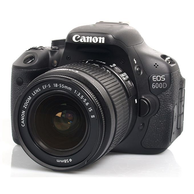 Camera Action Canon EOS 600D DSLR Camera With 18-55mm Lens Jumia