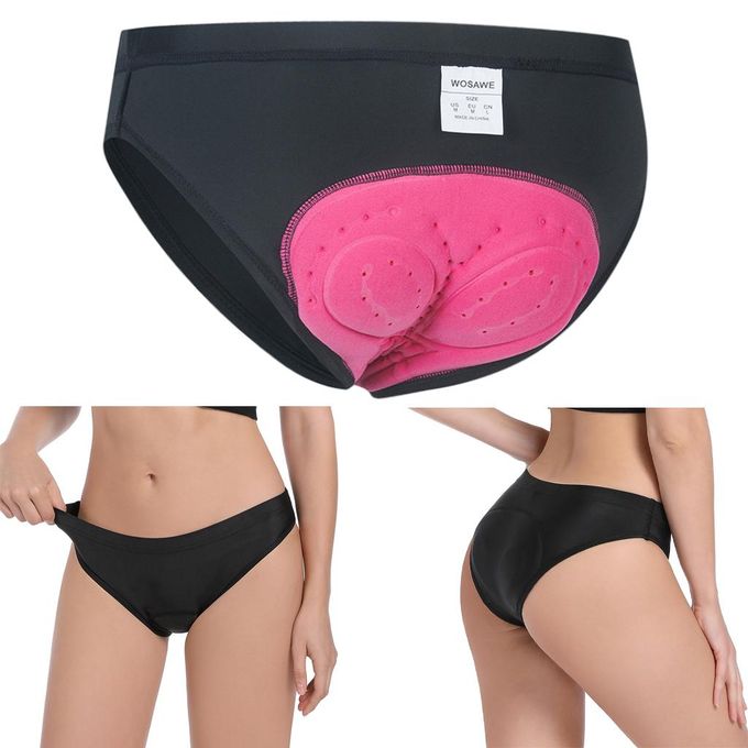 Generic Women's Cycling 3D Padded Underwear Quick Dry Breathable