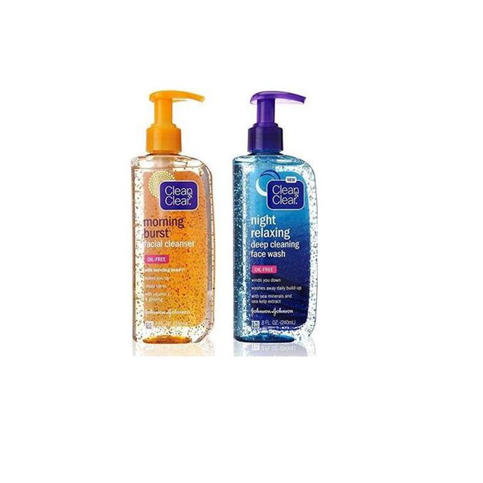 Clean Clear Morning Burst Facial Cleanser Night Relaxing Wash 2 Pack Jumia Nigeria