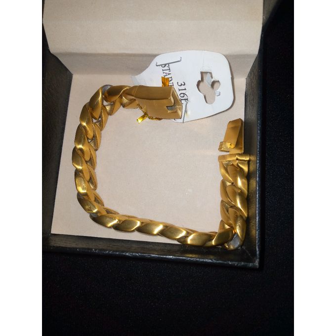 32mm Hip Hop Big Chunky Bangle Pvd 18k Gold Plated 316, 57% OFF