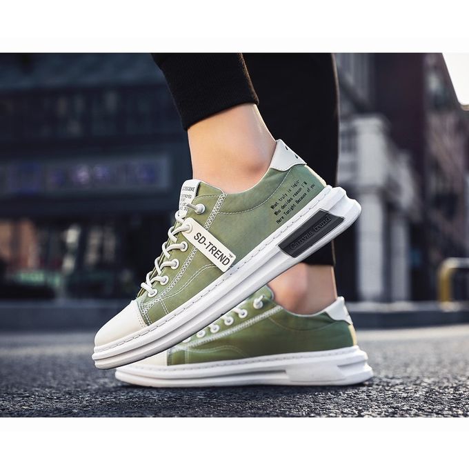 ASHION Young Men Canvas Shoes Casual 
