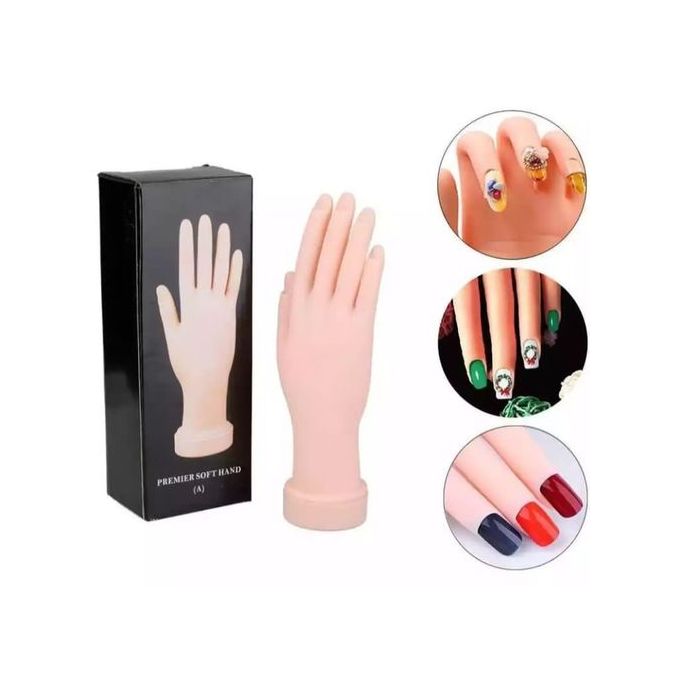 Generic Mannequin Training Hand For Nail Art