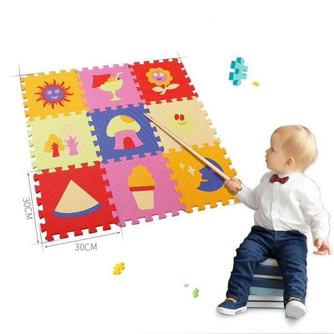 Pattern Foam Kids Rug Carpet Split Joint EVA baby Play Mat Indoor Soft  activity Puzzle Mats 29X29cm0.8cmThick