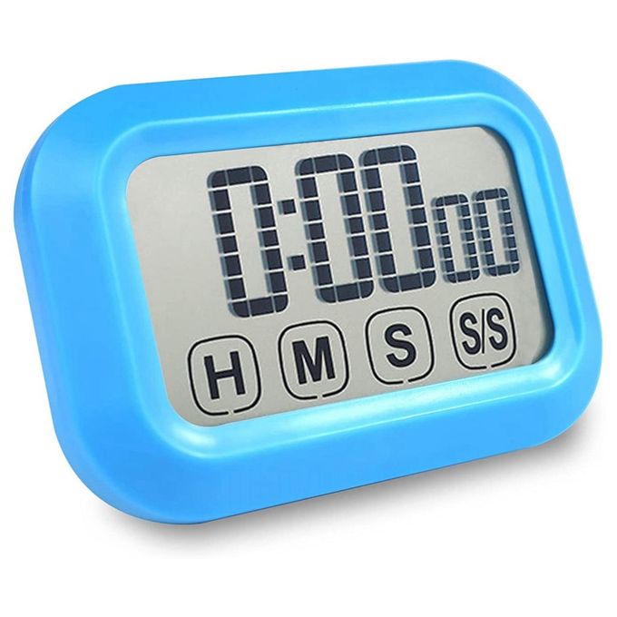 Digital Kitchen Timer Touch Screen For Cooking, Magnetic Countdown Count Up  Timer With Loud Volume, Large Led Display Large Digits Timer - Easy Use Fo