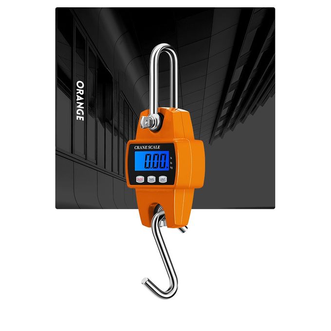 300 Kg Electronic Hanging Scale Farm Digital Display Mini Portable