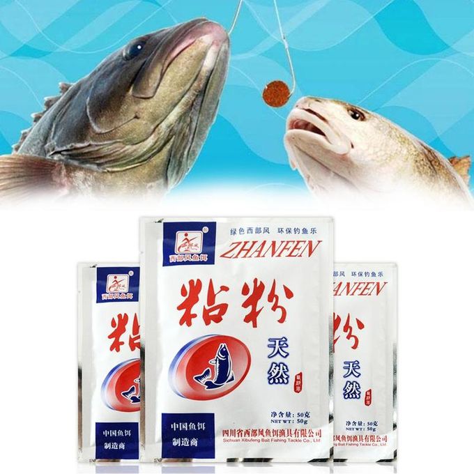 Generic 1 Bag Sticky Powder Strong Adhesive Bait Additives Fishing