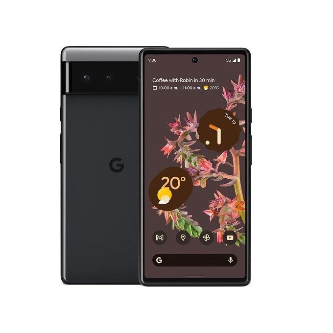 product_image_name-Google-Pixel 6 5G, 6.4-Inch 8GB RAM 128GB ROM Android 12, (50MP + 12MP) + 8MP Nano SIM - Stormy Black-1
