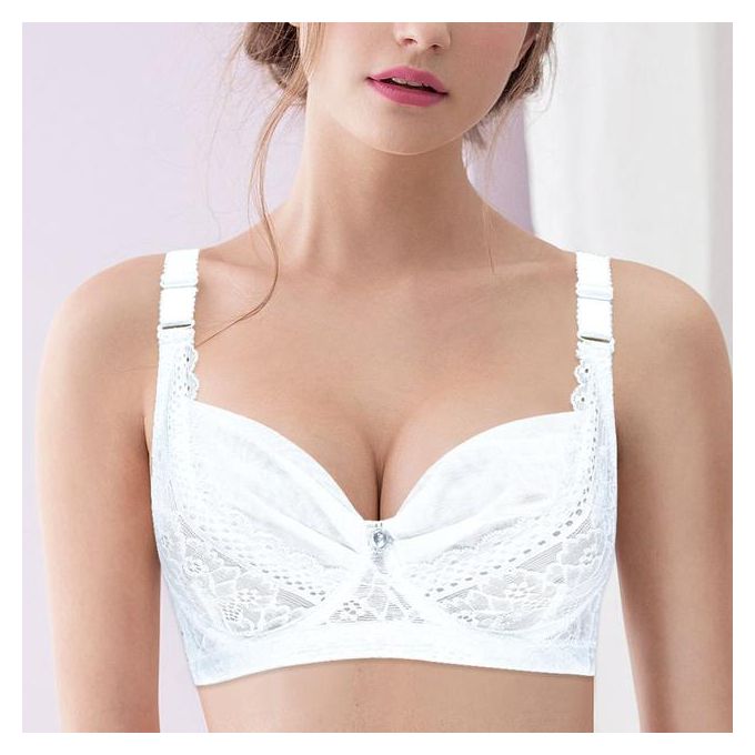 Plus Size Bra Embroidery Floral Bralette Unlined Lace Bras for Women Sexy  Lingerie Underwire Brassiere BH 34 36 38 40 42 44 46 - AliExpress