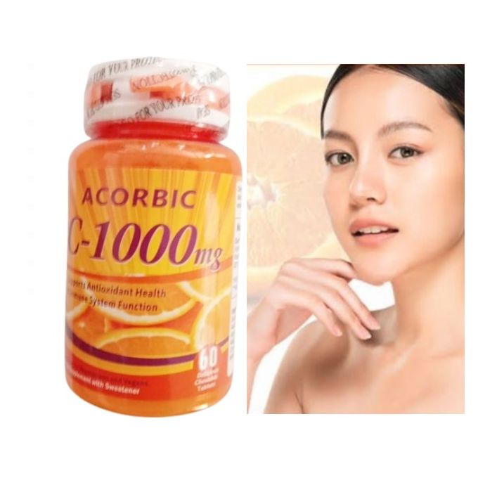 product_image_name-Acorbic-Vitamin C-1000Mg Supplement Faster Whitening Ascorbic Acid-1