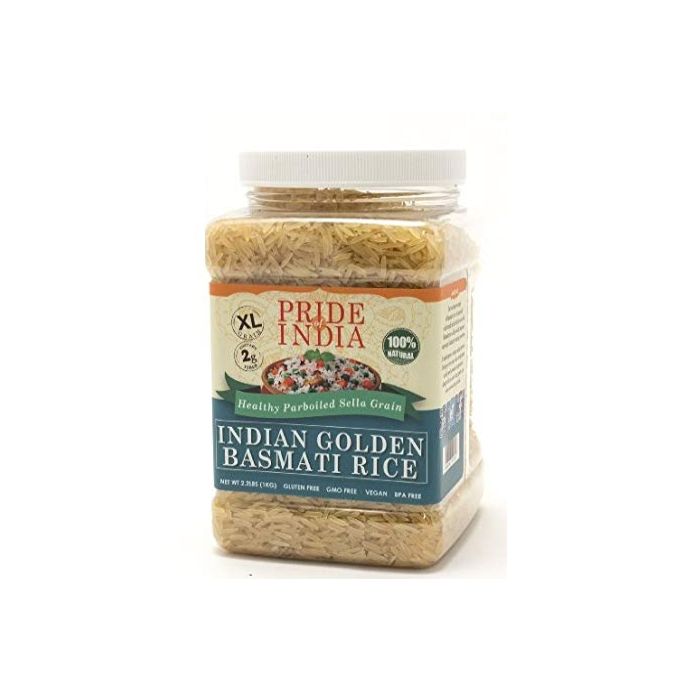 product_image_name-Pride Of India-Indian Golden Basmati Rice Parboiled 3.3Lb 1.5kg-1