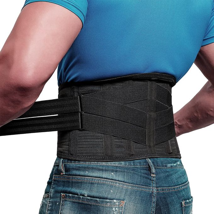 Lower Back Brace Double Pull Back Lumbar Support Belt Waist Orthopedic  Corset Sports Training Belt Spine Decompression Waist Trainer Brace Back  Pain Relief (Size : XXL/XX-Large) : : Health & Personal Care