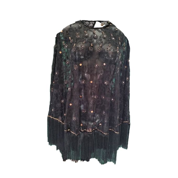Net cape shrug hot sale