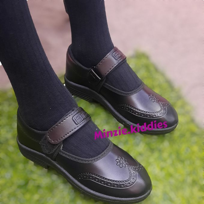 Girls Leather School Shoes