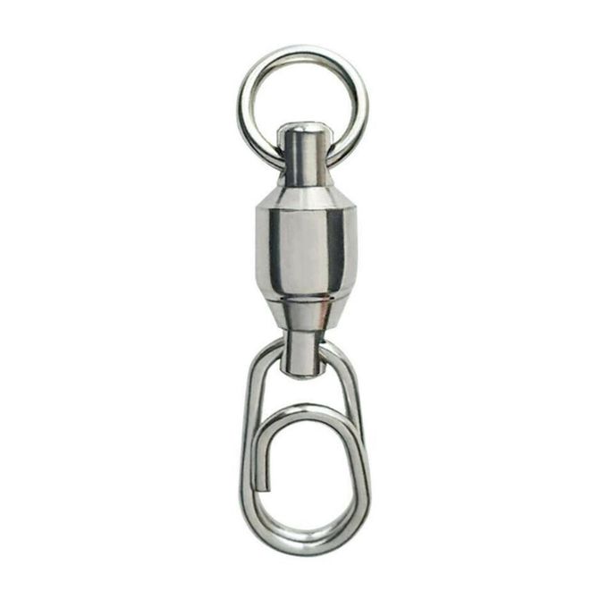 Generic Stainless Steel Fishing Swivel Bearing Snap