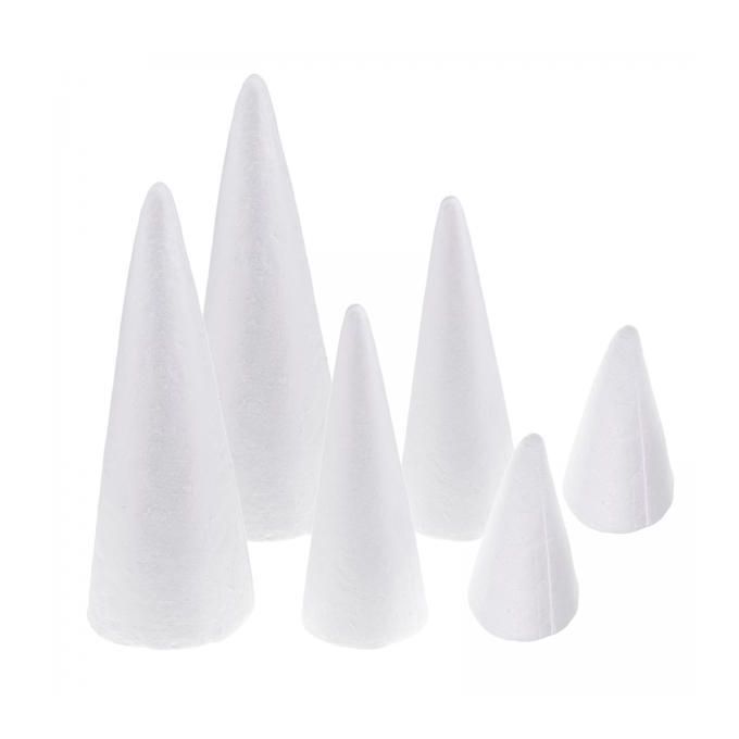 Styrofoam Cones 