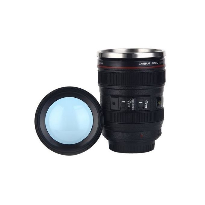 product_image_name-Generic-Travel Coffee Mug Cup Water Tea Camera Lens Cup With Lid-1