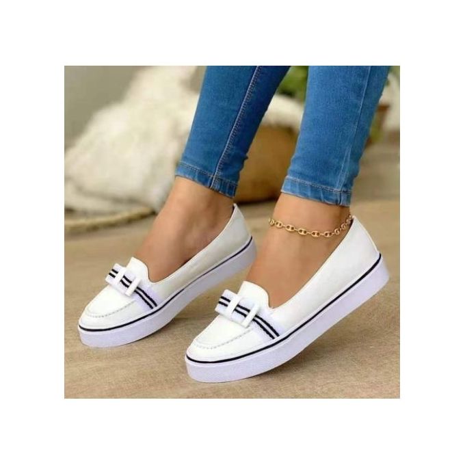Charles & Keith Girls' Bow-tie Trainers In White | ModeSens