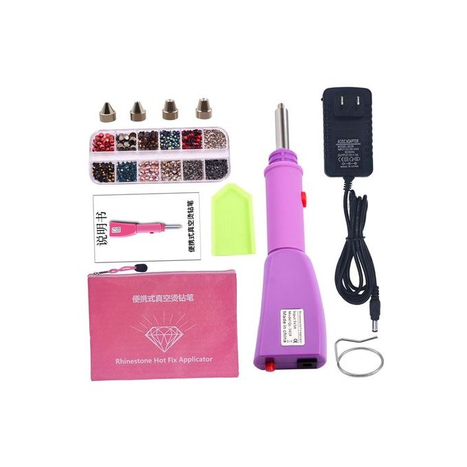 Upgrade Hotfix Applicator Automatically Pick Up Stone Hot Fix Rhinestone  Setter Wand Tool Kit