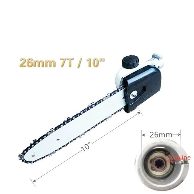 product_image_name-Generic-Lawn Mower/brush Cutter/weeder/hedge Trimmer Accessories,Tree/high Branch,gear Boxembly With Guide Chain-1