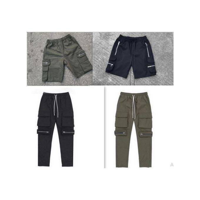 Cargo Combat Jogger And Shorts For Men 