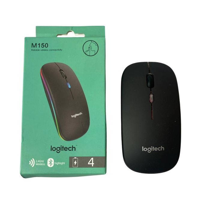 Logitech M150 Wireless and Bluetooth Rechargeable Mouse