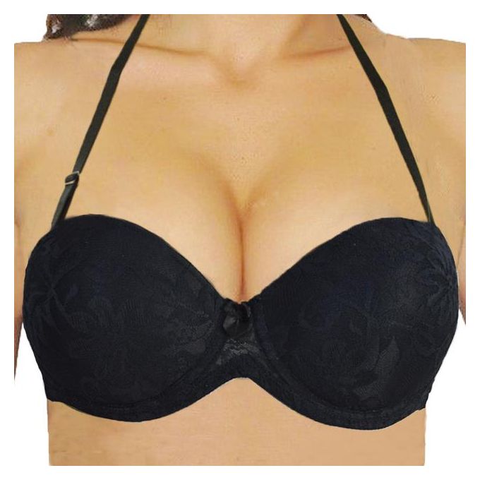 Shop Generic Yandw Quality Black Sexy Bras For Women Bralette Wedding  Anti-Slip Push Up Unlined Underwire B C D E F G H 32 34 36 38 40 42 44  Online