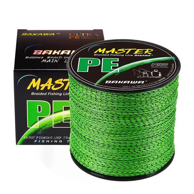 Generic Bakawa 8 Strands Multifilament Speckled Pe Braided Fishing Line  666m 15066m Carp Sea Japanese Cord Accessories 18-90lb