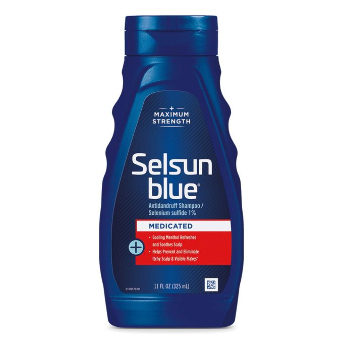 Selsun Blue Medicated With Menthol Maximum Strength Dandruff
