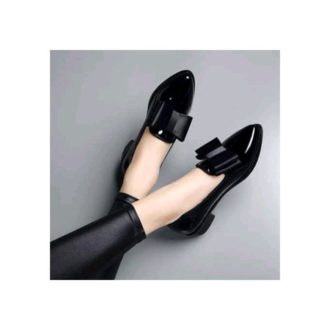 product_image_name-Fashion-Ladies Leather Flat Shoe-1