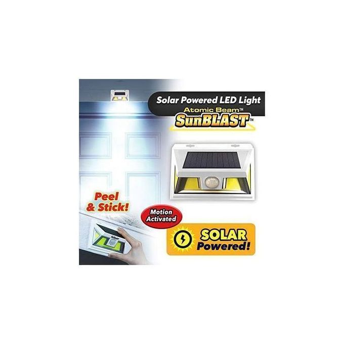 Generic Atomic Beam SunBlast Solar Powered LED Security Light ...