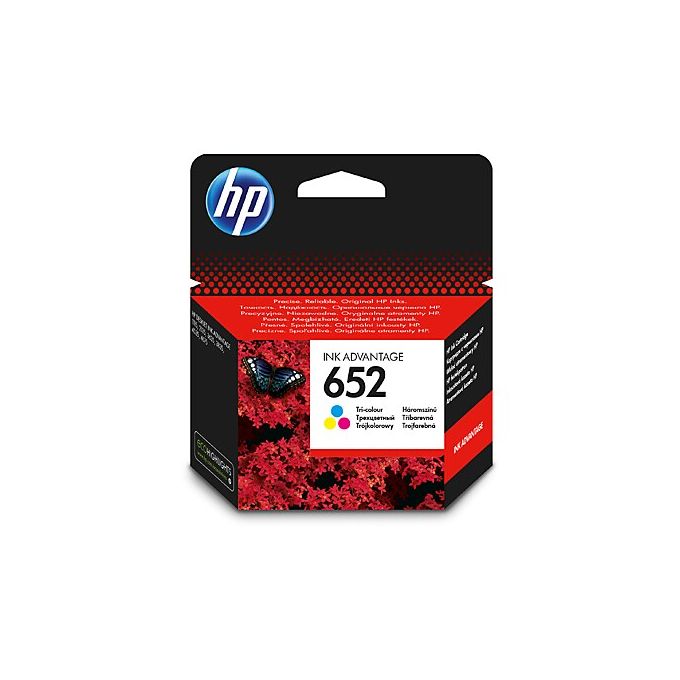 Hp 652 Tri Color Ink Advantage Cartridge F6v24ae Bhl Jumia Nigeria