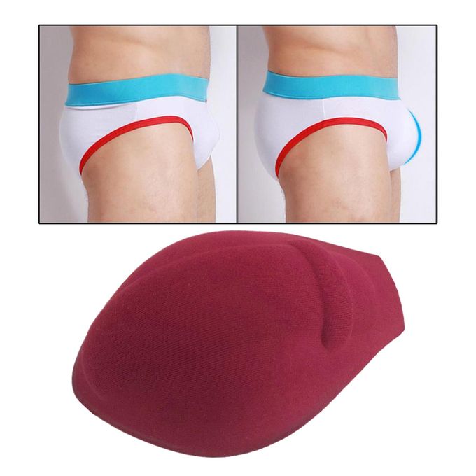 Men Bulge Pouch Enhancer Enlarge Cup Sponge Pad Insert Swimwear Underwear  Soft